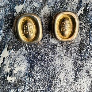 Vtg GIVENCHY earrings - post / pierced